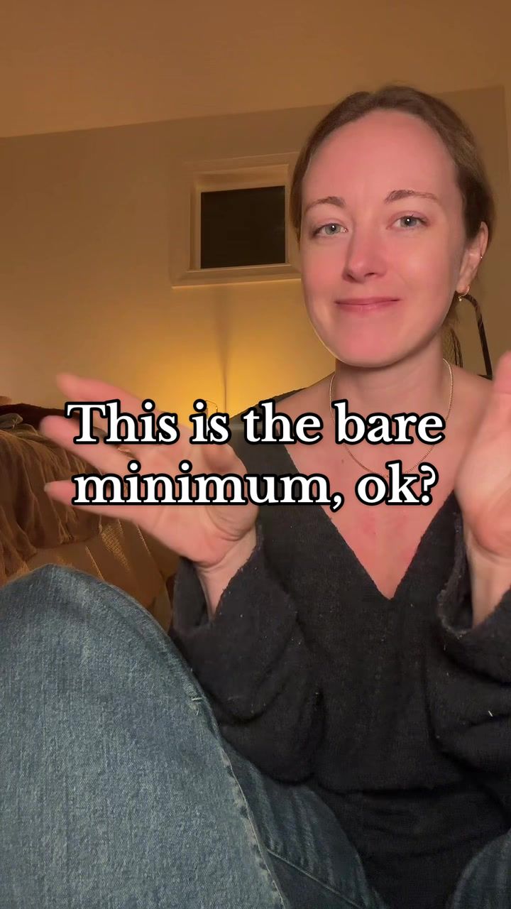 @healwithmegs Mind you this is the BARE MINIMUM. Like for you to dedicate your l…