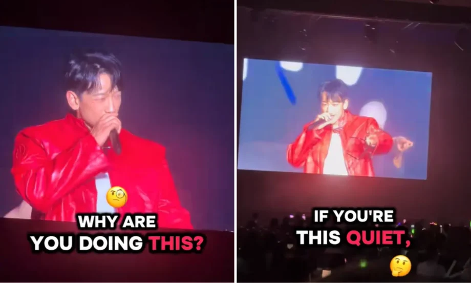 K-pop star Rain slammed for ‘lecturing’ audience: ‘S’pore doesn’t owe performers noise’
