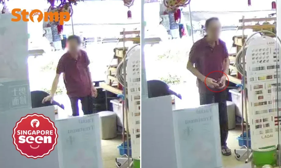 Man allegedly takes cigarettes worth .80 outside Toa Payoh shop, owner to make police report if not returned
