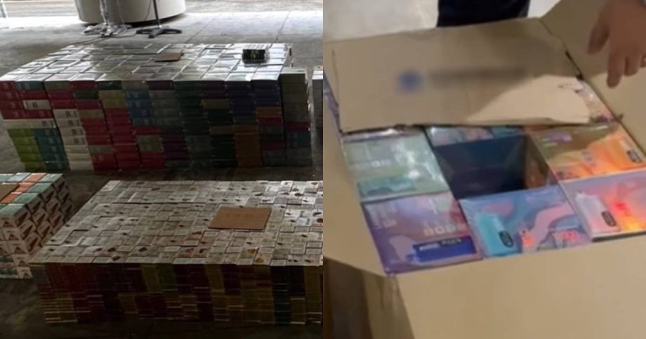 Malaysian duo arrested at Tuas Checkpoint after over 22,000 vapes found in lorry concealed as cosmetics, Singapore News