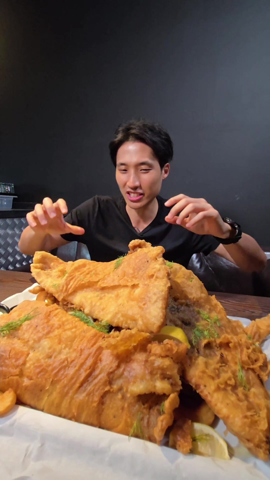 @zermattneo Just stumbled upon the biggest fish & chips in town – @noshbistro_ i…