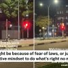 Expat praises S’pore pedestrian who waited for green light at empty traffic junction at 1am