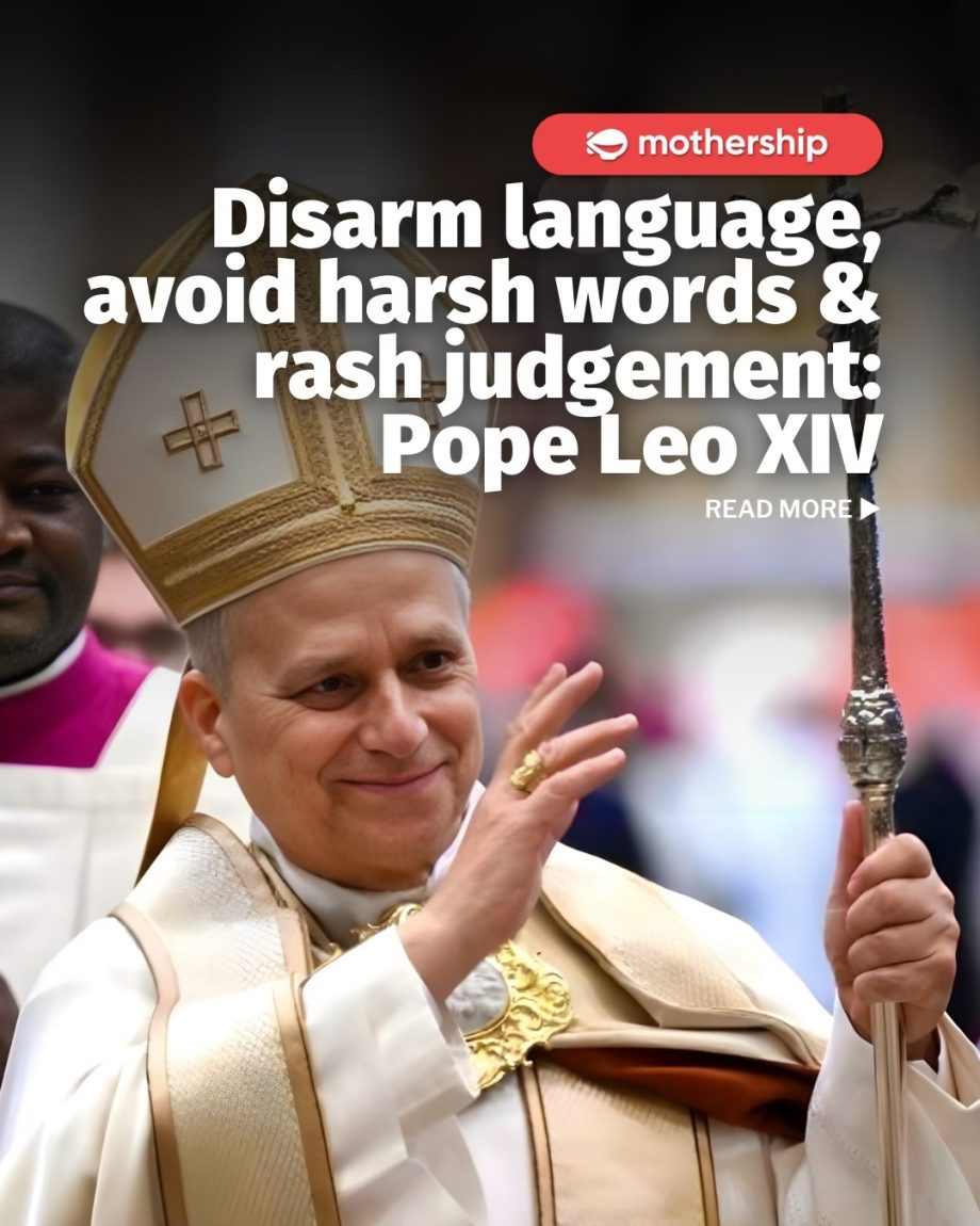 @mothershipsg In his Lenten message, Pope Leo XIV urged Catholics to “fast” from…