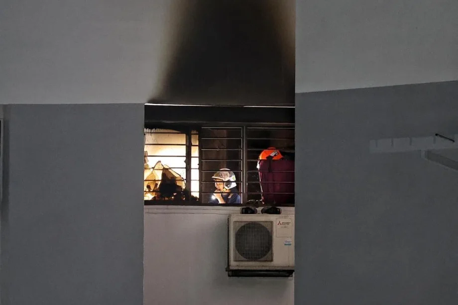 One person rescued and taken to hospital after fire breaks out in Tampines flat