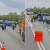 Lorries, cars, taxis involved in 6-vehicle accident on TPE; no one hurt