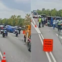 Lorries, cars, taxis involved in 6-vehicle accident on TPE; no one hurt