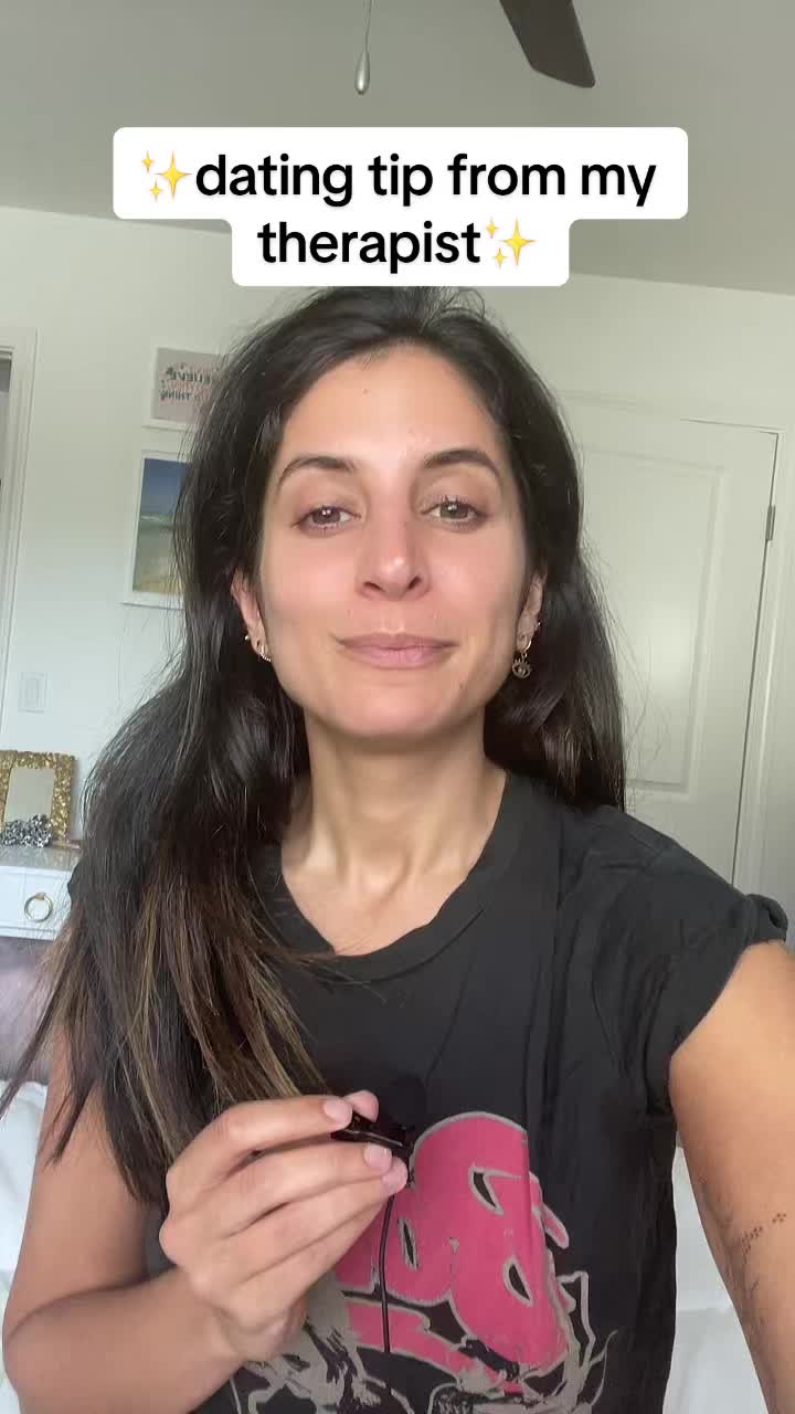 @sabrina.zohar Favorite dating tip from my therapist. #datingtip #datingtips #da…