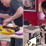 Rodent seen eating from diner’s plate at Lucky Plaza, man catches it with cloth