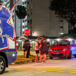 Motorcyclist taken to hospital after accident with Tribecar vehicle in Hougang on CNY day 2, Singapore News