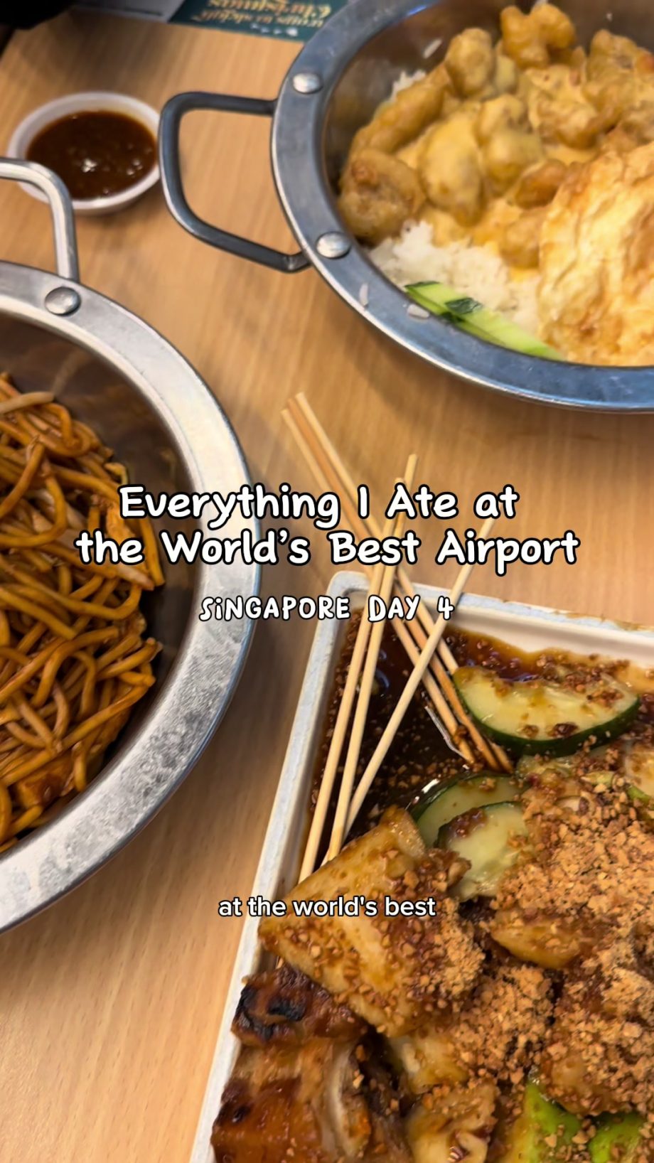 @wanderwithkara Day 4: Last day in Singapore and everything I ate at Changi Airp…