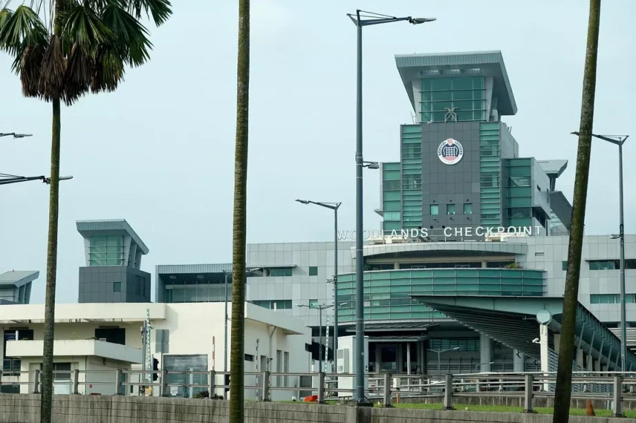 Heavy traffic into Singapore at Woodlands Checkpoint after ICA steps up security checks