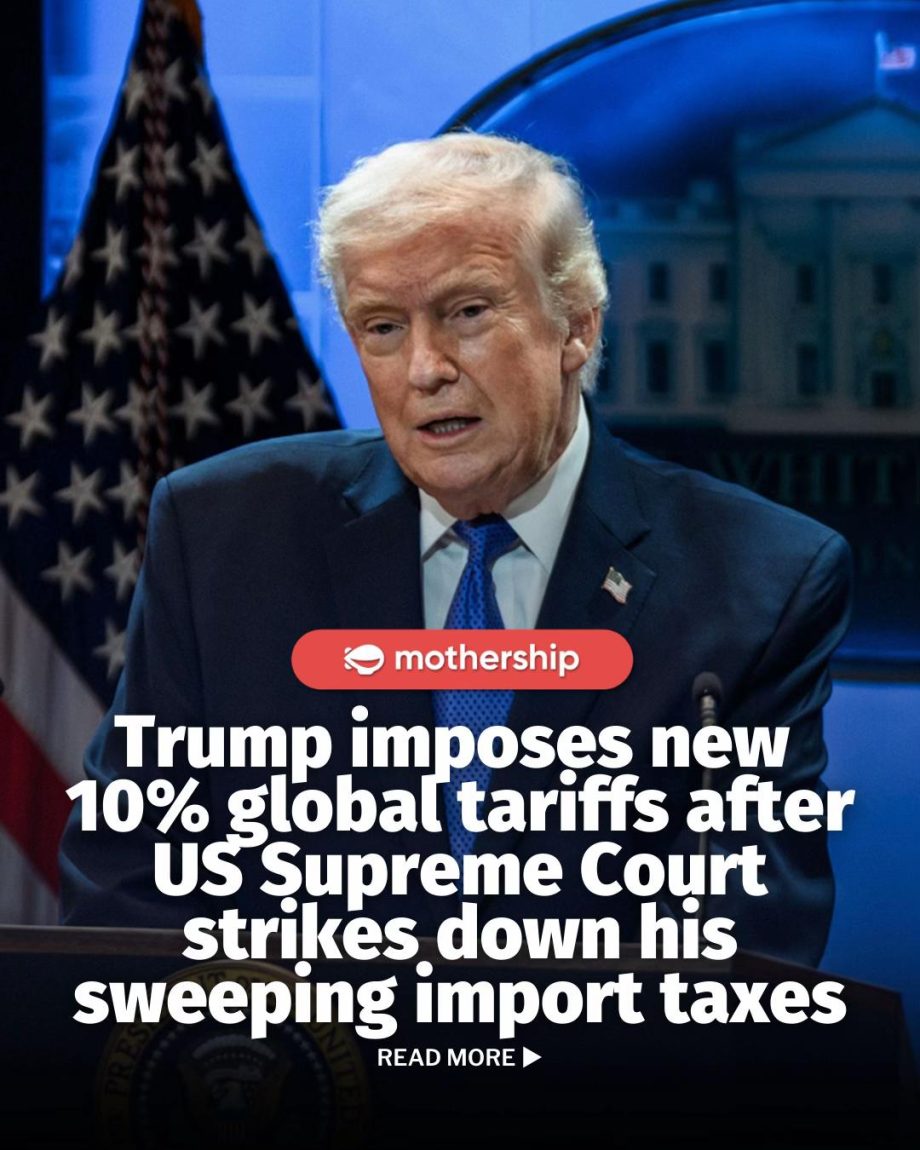 @mothershipsg The U.S. Supreme Court on Feb. 20 struck down most of the sweeping… @mothershipsg The U.S. Supreme Court on Feb. 20 struck down most of the sweeping…