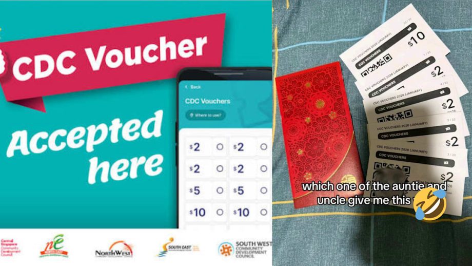 Someone Received CDC Vouchers In An Ang Pow This Chinese New Year
