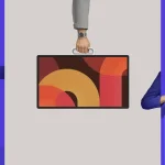 Samsung Movingstyle 27-inch portable TV