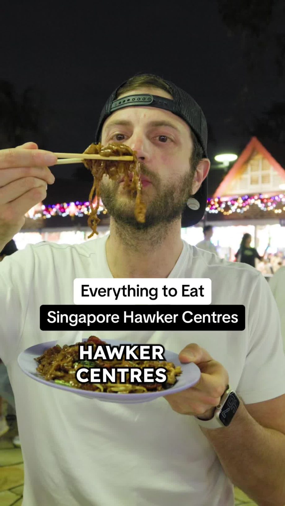 @jeremyjacobowitz the best street food! #singapore #hawkerfood #streetfood #nood…