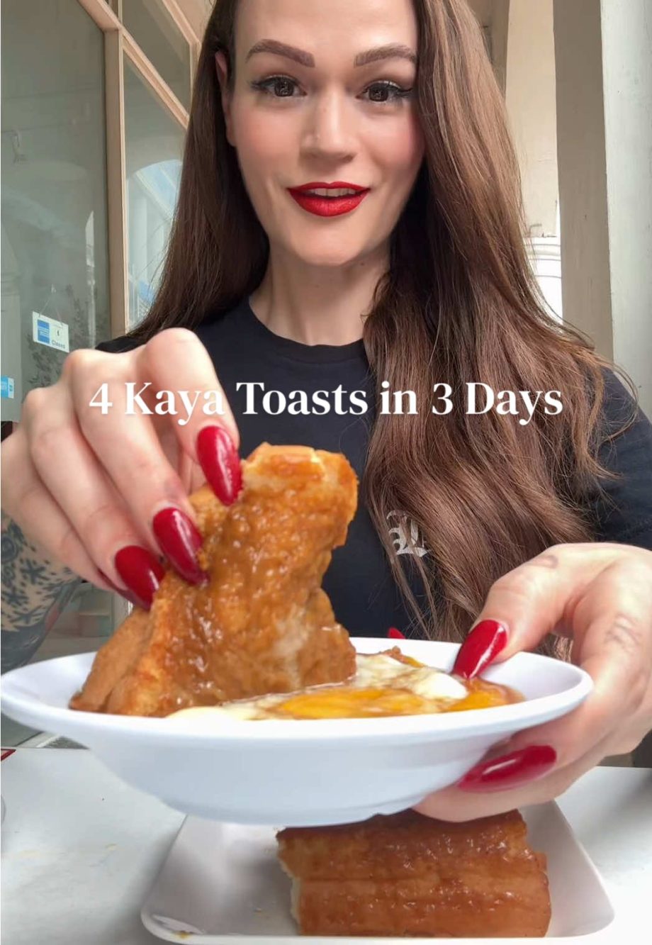 @janiedevours Ranking every Kaya Toast I had in Singapore  #kaya #kayatoast #sin…