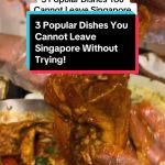 @its_richandem 3 best foods you have to try in Singapore: 1. Chili crab  Jumbo S…
