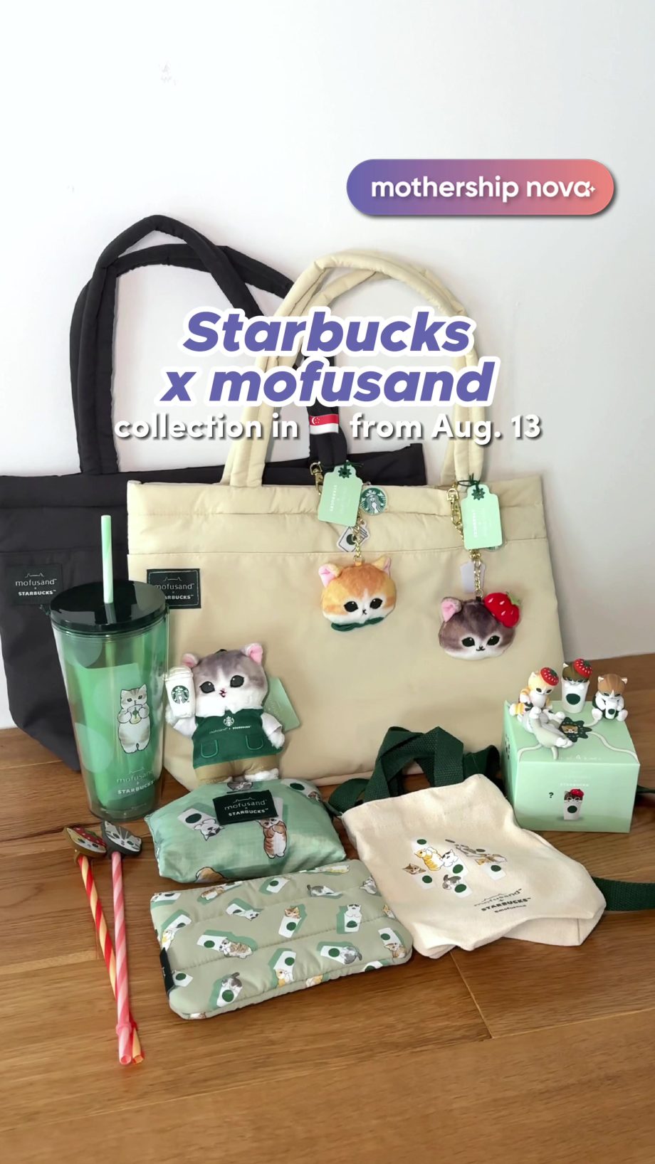 @mothership.nova Starbucks x mofusand : From Aug. 13 : Cup Clip Blind Box S.9…