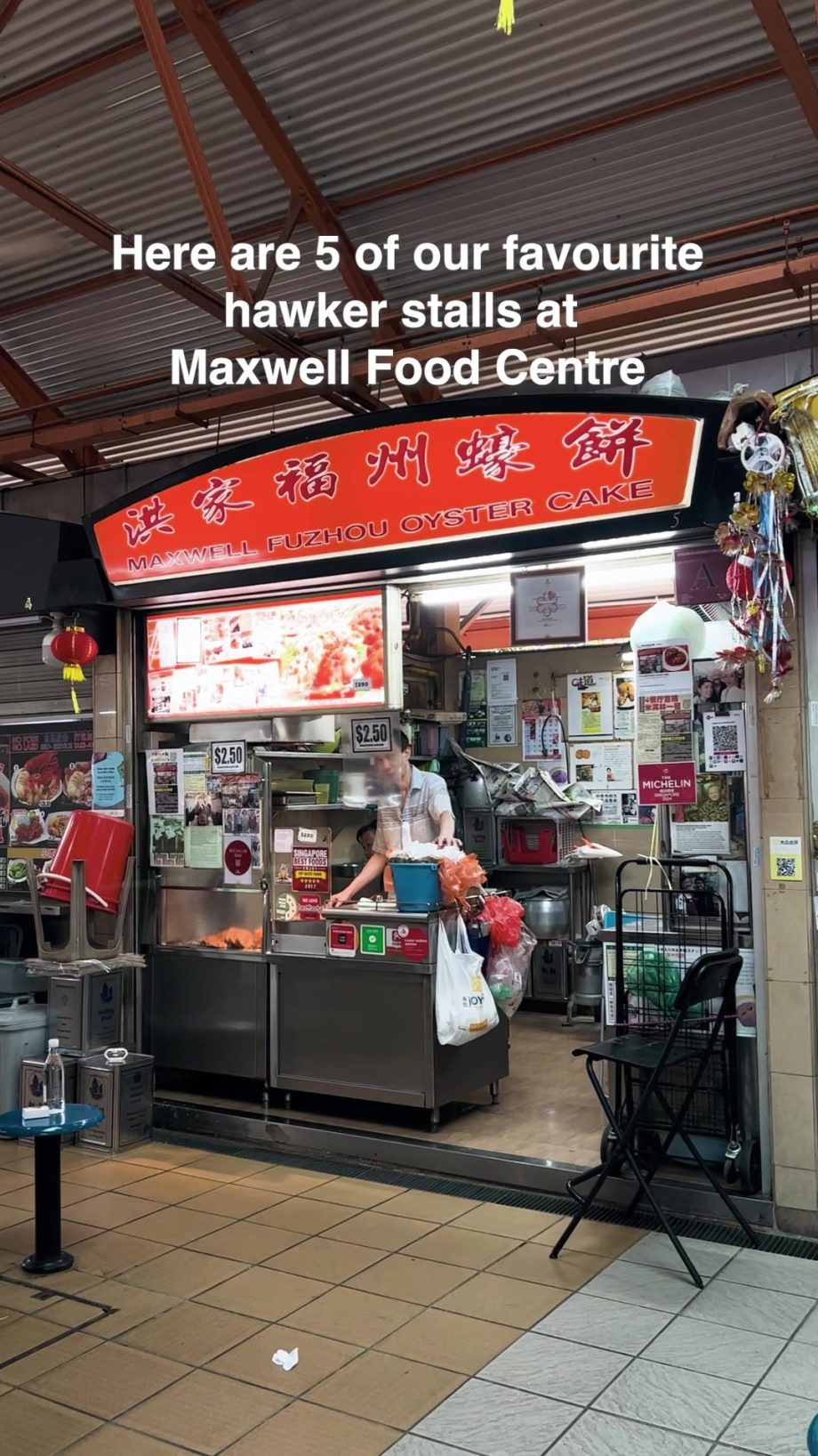 @voyagewithmc Here’s a list of 5 stalls and what to order when you’re in Singapo…