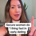 @thevalerieadams One thing secure women do really fast in dating that has them a…
