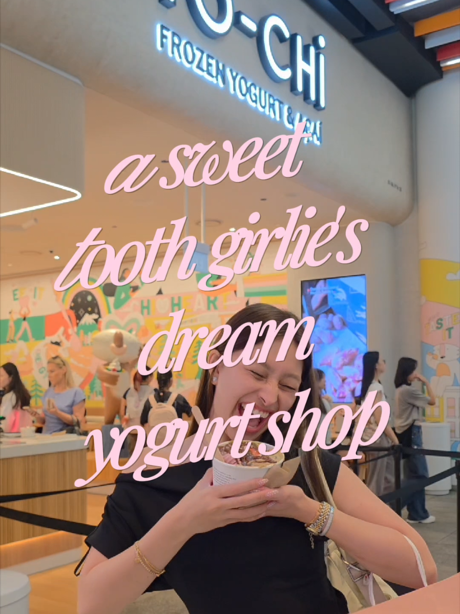 @denissesyy definitely coming back here!!! tried the viral Yo Chi Yogurt shop in…
