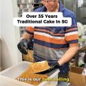 @singaporefoodie Over 35 Years Traditional Cake In SG  Uncle Lee started baking …