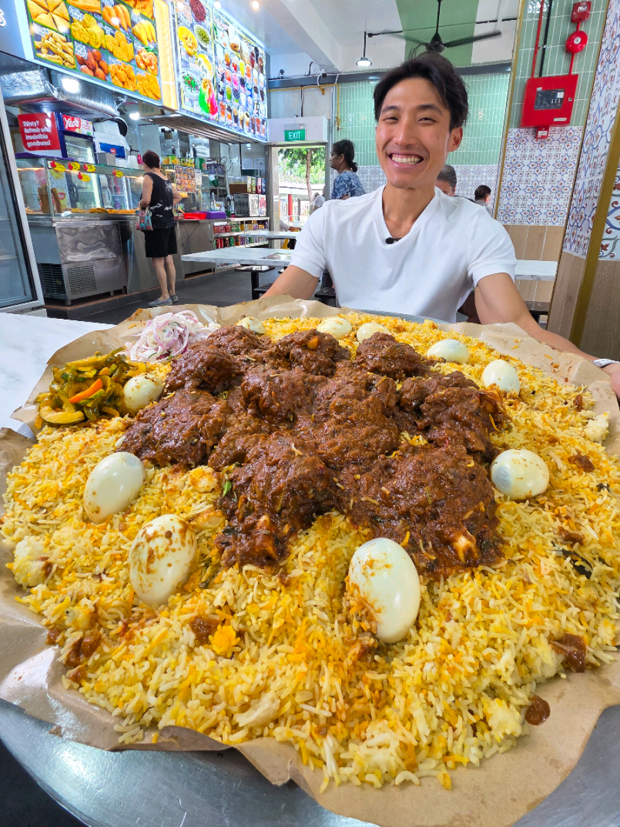 @zermattneo 9KG of Beach Road’s legendary biryani! Might be some of the best mut…