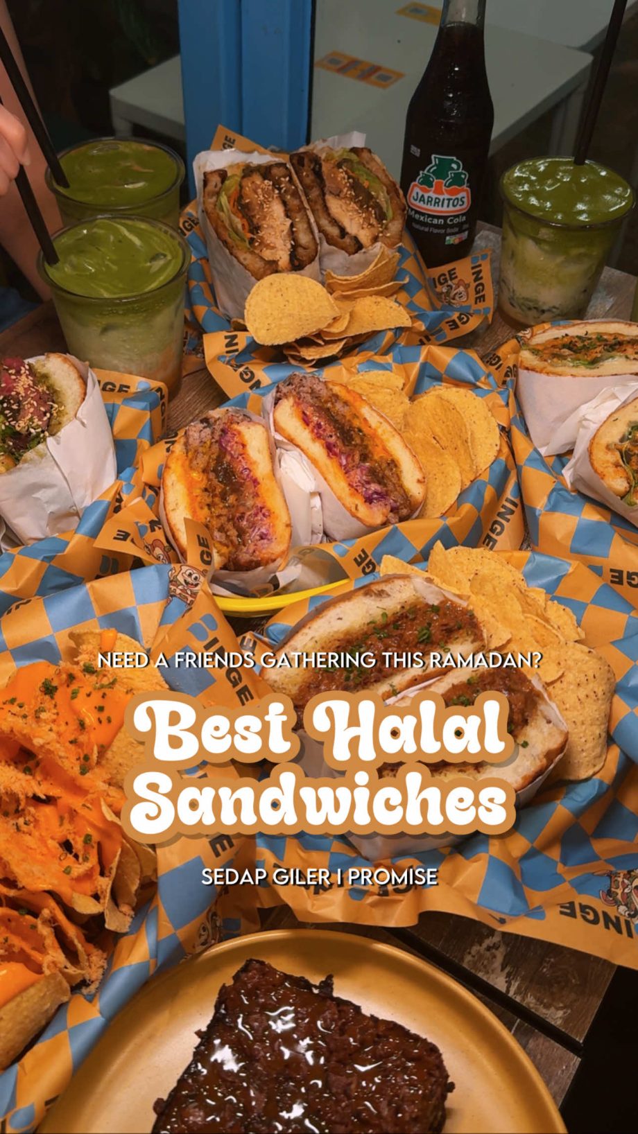 @jazandhaikal @Binge is def the place to iftar with your friends this Ramadan!  …