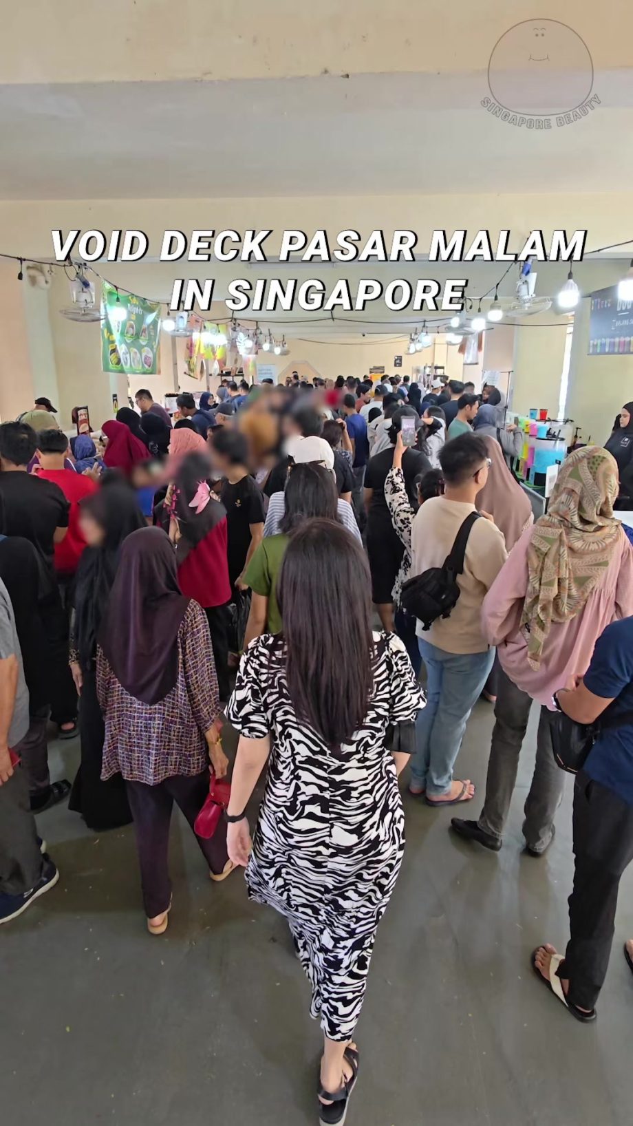@singaporebeauty Void Deck Pasar Malam in Singapore Bazaar Bawah Blok Blk 301 Ta…