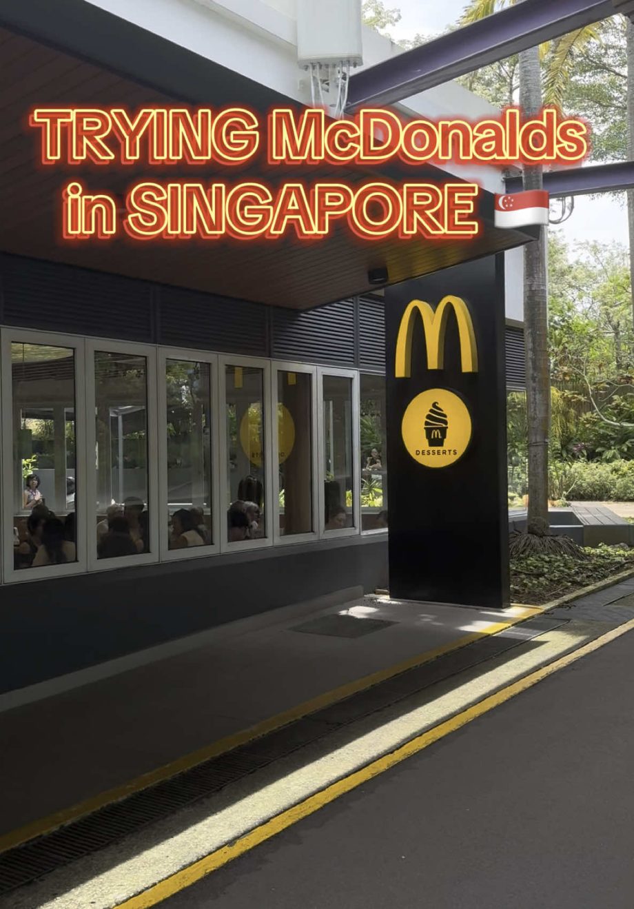@_thebellarose McDonald in Singapore is a 10/10 from me #livingabroad #thingstod…