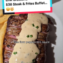 @sgmustwatchla Crazy  Unlimited Halal Steak & Frites Buffet for your weekday …