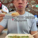 @oli.eatz I tried all the Michelin-recognized hawker stalls at Maxwell Food Cent…