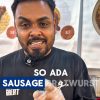 @sheikbismibiryani  Bazaar Ramadhan Style Hot bratwurst sausage bun with melted …