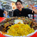 @zermattneo 7KG Braised Pork Rice Challenge from @meatandricesg! Meat sweats wer…
