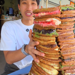 @zermattneo 42 PANDAN WAFFLES CHALLENGE! These are some of the best I’ve had—sup…