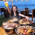 @singaporebeauty Singapore Seafood Buffet by at Sea.  LAUT. SMOKE SHABU GRILL Ch…