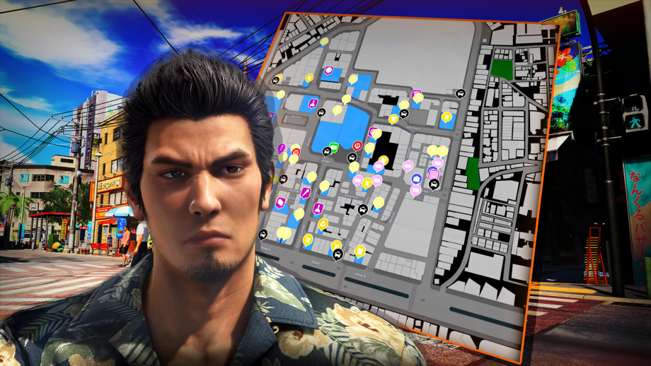 Kamurocho Interactive Map – Yakuza Kiwami 3
