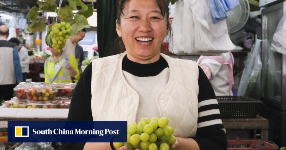 Shine muscat grapes grown in Hong Kong? This farmer is doing it – using baby milk formula