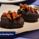 Dish in Focus: Dark chocolate covered stuffed Medjool dates at Migas Hong Kong