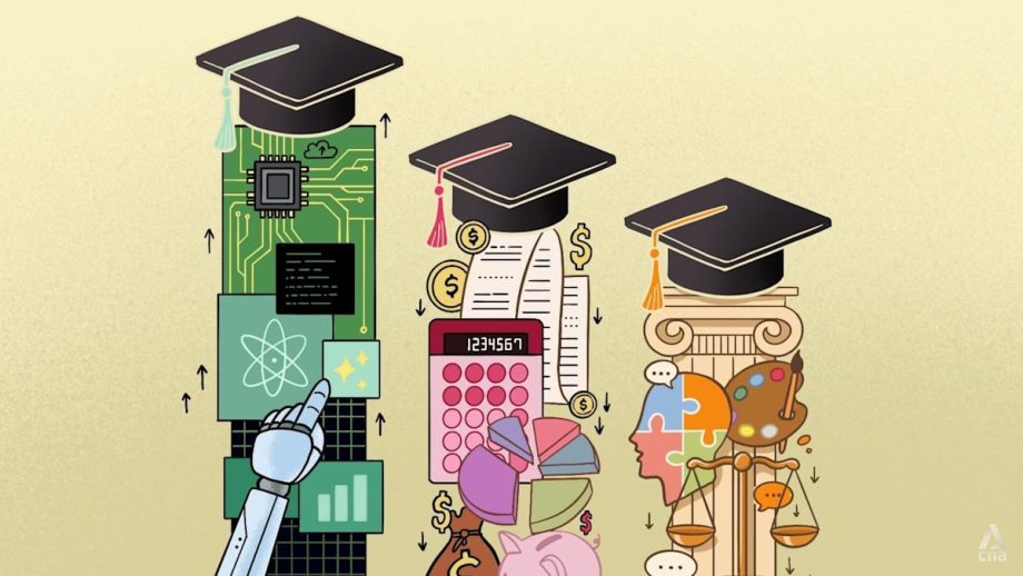 Undergrad interest in engineering, accountancy and humanities is dwindling. What will it mean for Singapore’s future?