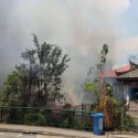 1 taken to hospital after fire in temple in Geylang