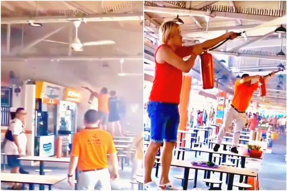 Fire breaks out at Bukit Merah View Hawker Centre; no injuries reported Fire breaks out at Bukit Merah View Hawker Centre; no injuries reported