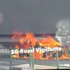 Car catches fire in Ang Mo Kio; no injuries reported