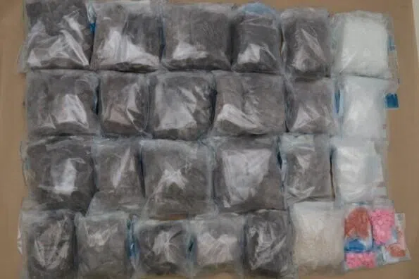 Over  million worth of drugs seized at Singapore’s land checkpoints; 2 men arrested