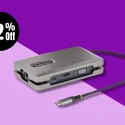 This USB-C hub with 3 video outputs is now 72% off
