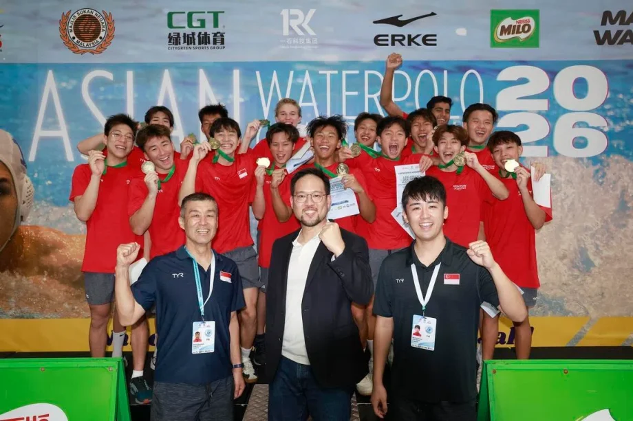 Making history: Singapore U-18 men’s water polo team beat China to win their first Asian c’ship