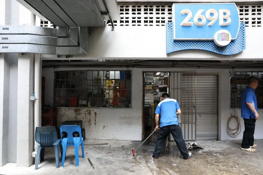 Residents of Queen Street HDB block hit by blackout for over 20 hours after coffee shop fire