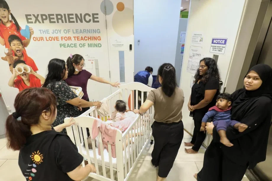 Over 150 children evacuated after fire breaks out in Sembawang Shopping Centre Over 150 children evacuated after fire breaks out in Sembawang Shopping Centre