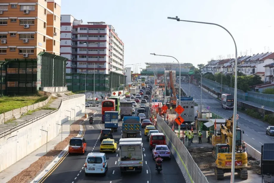 Commuters face daily traffic jams in Loyang Avenue due to construction work, increased road use