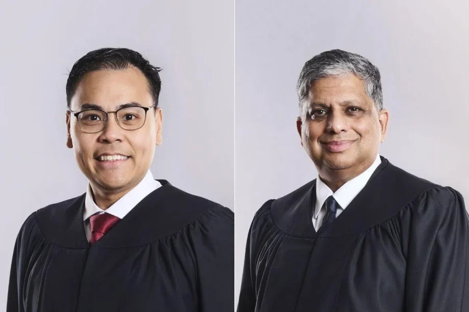 Two Singapore High Court judges appointed Two Singapore High Court judges appointed